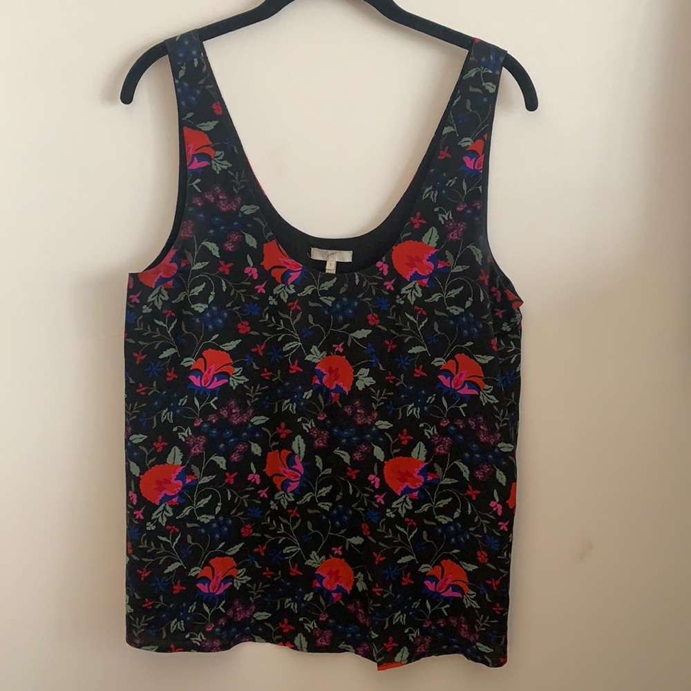 Joie Floral Silk Tank